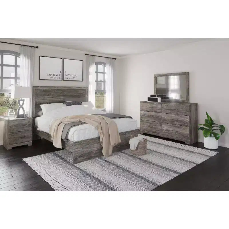 Ralinksi Nightstand Black/Gray/Beige - Signature Design by Ashley