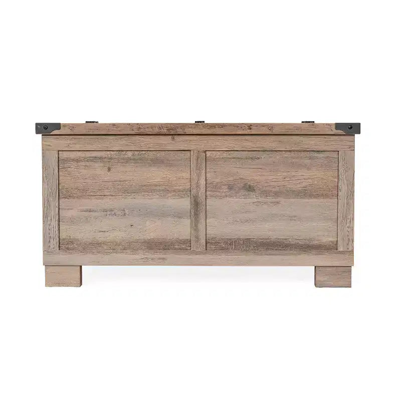 Flash Furniture Wyatt Farmhouse Storage Coffee Table with Hinged Lift Top, Large Coffee Table with Hidden Storage