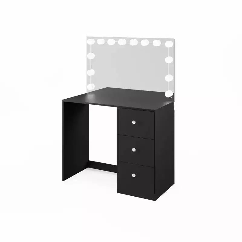 Elvira Lighted Makeup Vanity - Boahaus