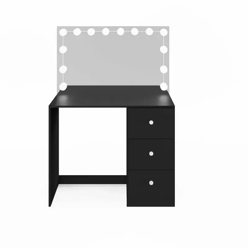 Elvira Lighted Makeup Vanity - Boahaus