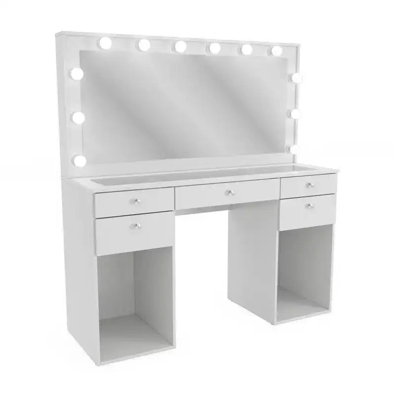 Federica Lighted Makeup Vanity - Boahaus