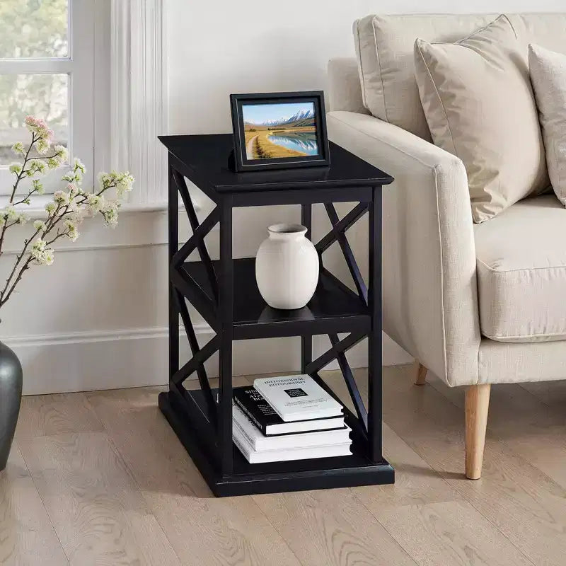 Coventry Chairside End Table with Shelves - Breighton Home