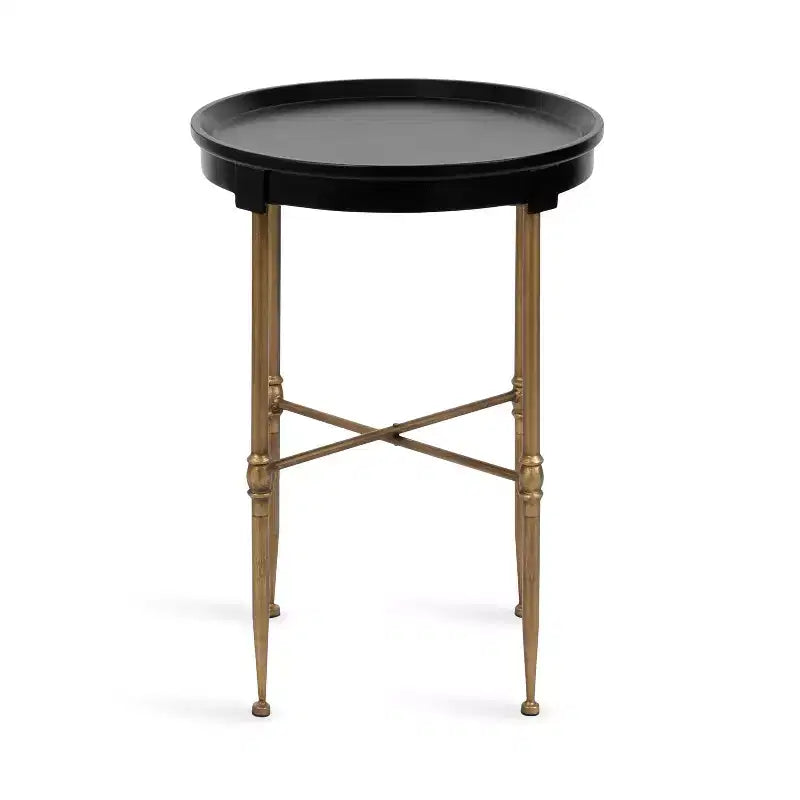 Kate and Laurel Valdi Round Side Table