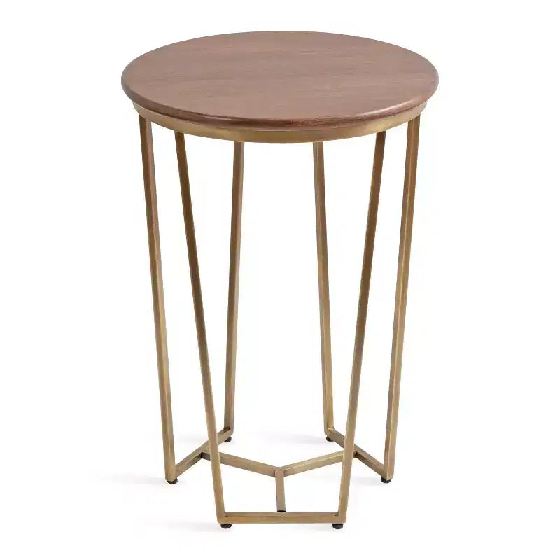 Kate and Laurel Solvay Round Side Table
