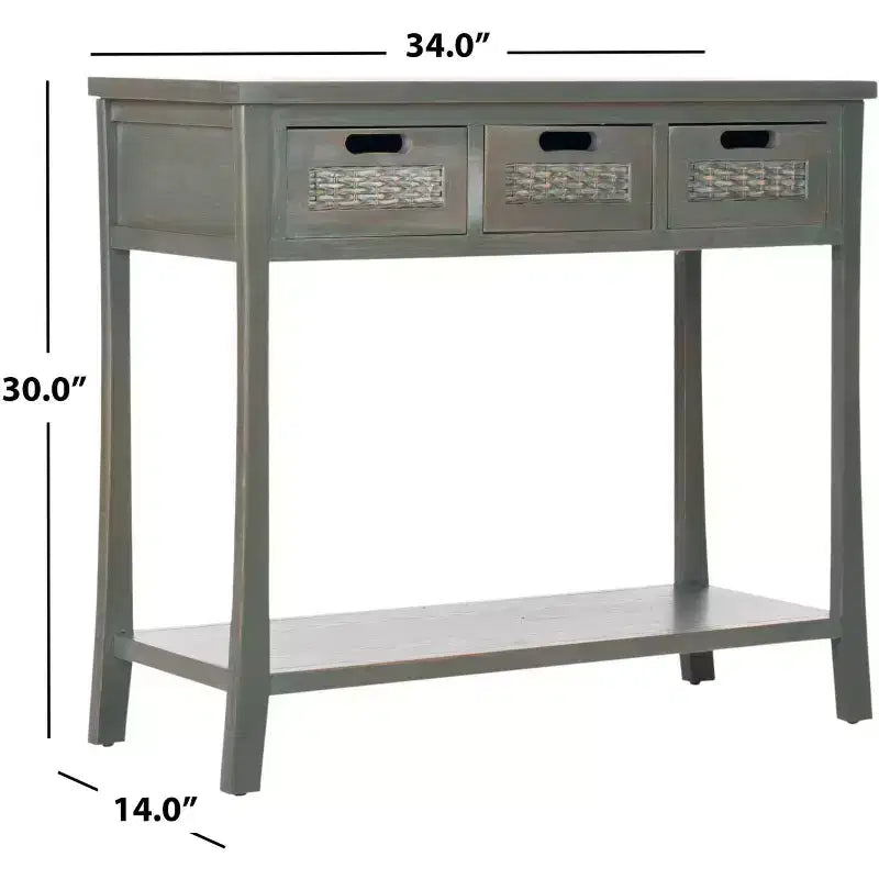 Autumn 3 Drawer Console - AMH6510 -Safavieh Couture