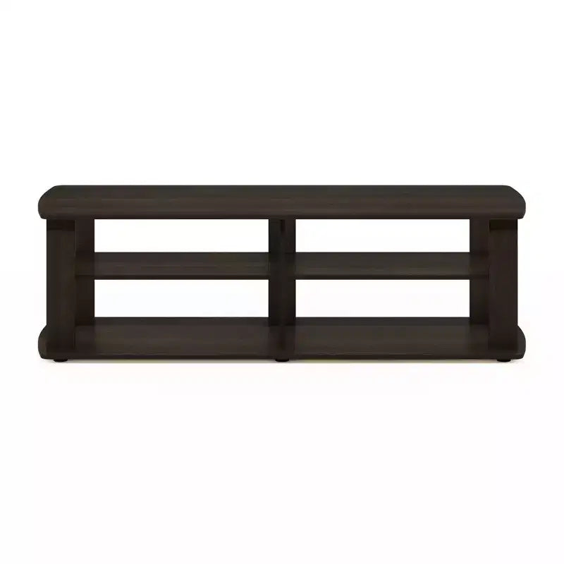 Furinno Mid-century 3-Tier Entertainment Center TV Stand for TVs up to 45