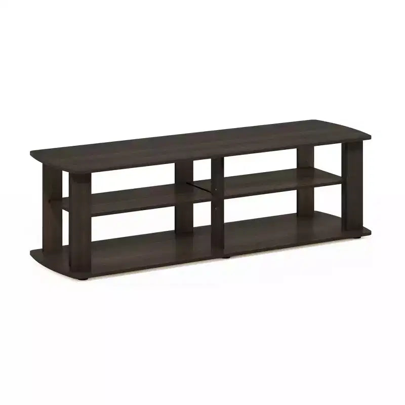 Furinno Mid-century 3-Tier Entertainment Center TV Stand for TVs up to 45