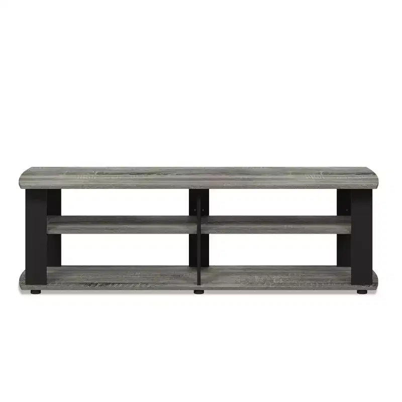 Furinno Mid-century 3-Tier Entertainment Center TV Stand for TVs up to 45