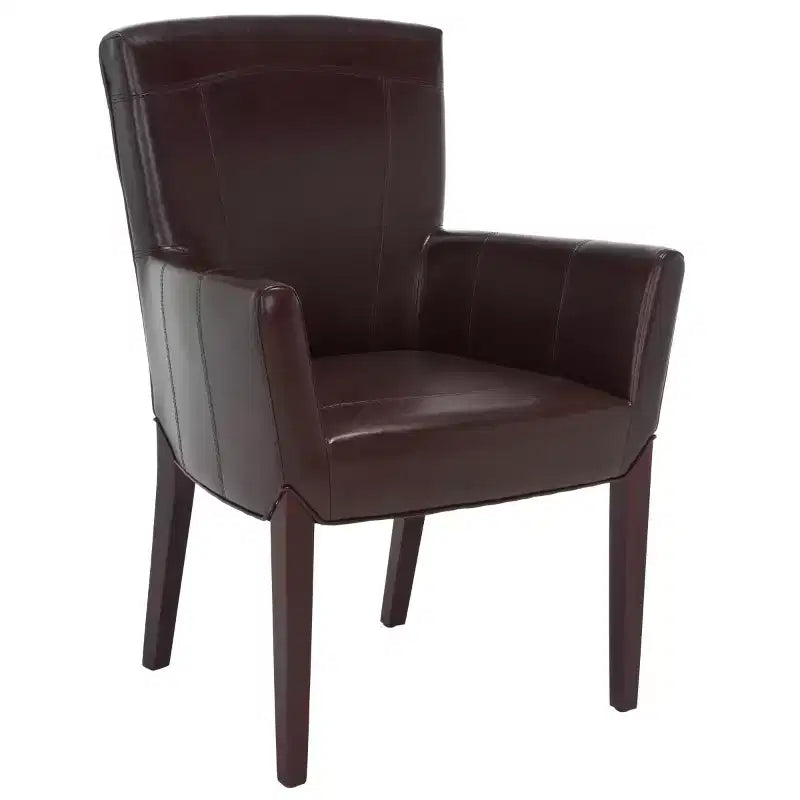 Ken Arm Chair - HUD8201A - Brown - Safavieh