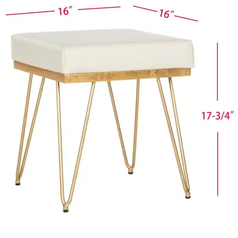 Jenine Square Bench - FOX6248 - Safavieh Couture